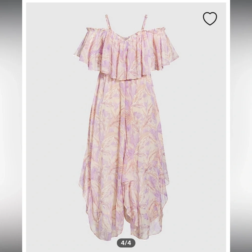 Arna York Blush St Tropez Cold Shoulder Dress Size 22/24 - Picture 15 of 16